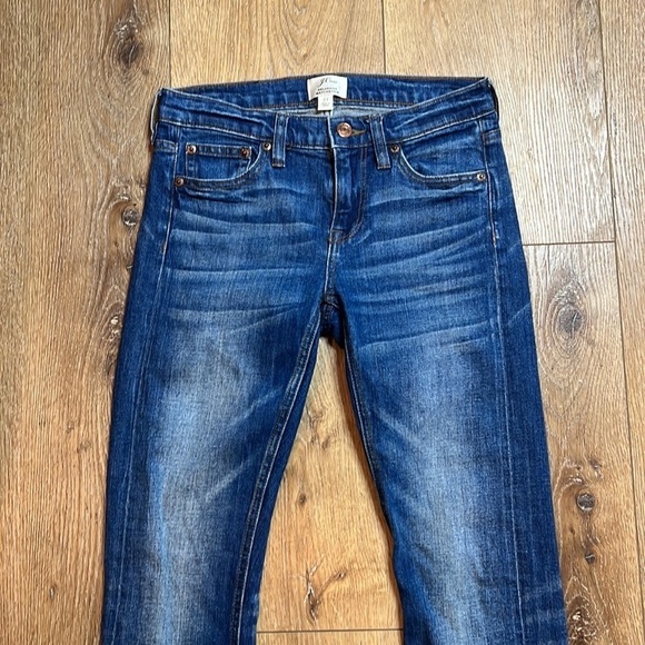 J. Crew Matchstick Selvedge Slim Straight Jeans Size 23 - Picture 4 of 8
